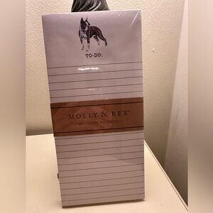 Molly and Rex Dog Note Pad Magnet NWT